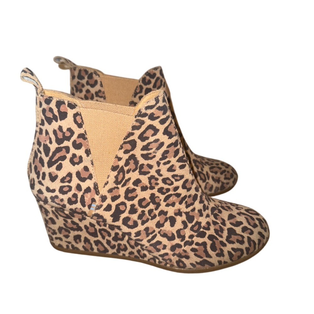TOMS‎ Kelsey wedges boots in desert tan